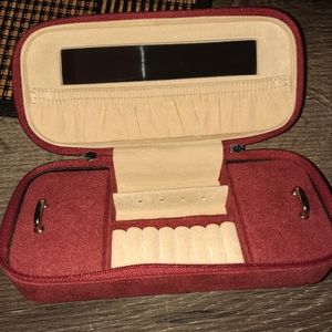 Vintage Travel Jewelry Case
